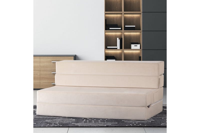 2-sits bäddsoffa Maroubridgelcrest Beige - Beige - Möbler - Soffa - Bäddsoffa - 2 sits bäddsoffa