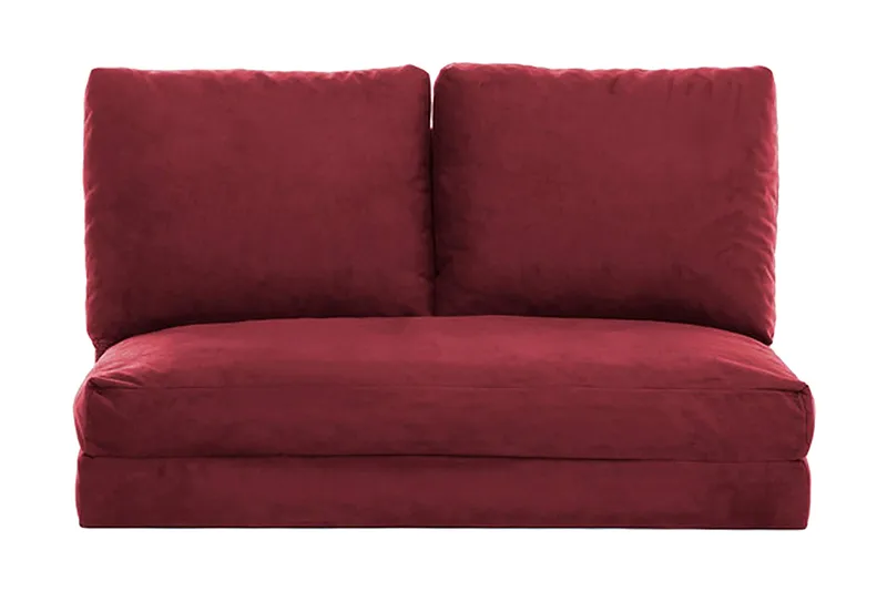 Maydena Bäddsoffa 2-sits 120x185 - Maroon - Möbler - Soffa - Bäddsoffa - 2 sits bäddsoffa