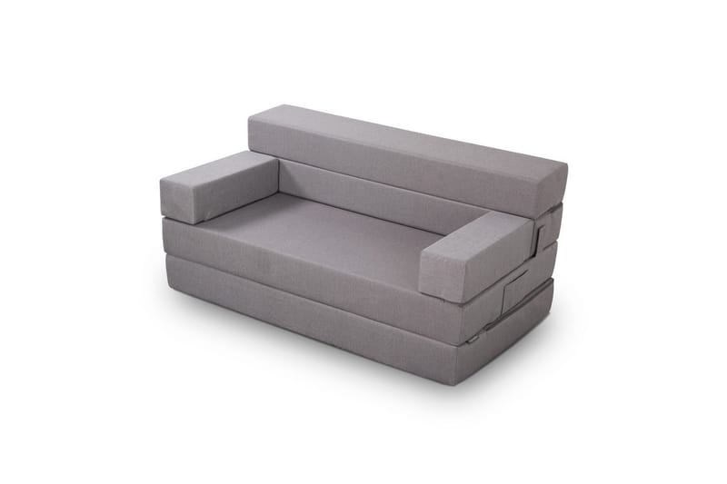 2-sits bäddsoffa Melisso Grå - Grafitgrå - Möbler - Soffa - Bäddsoffa - 2 sits bäddsoffa