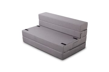 2-sits bäddsoffa Melisso Grå - Grafitgrå - Möbler - Soffa - Bäddsoffa - 2 sits bäddsoffa