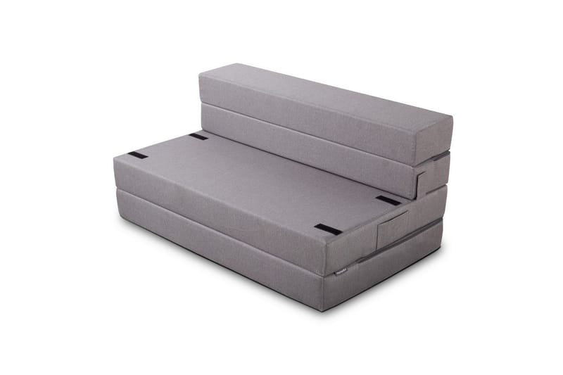 2-sits bäddsoffa Melisso Grå - Grafitgrå - Möbler - Soffa - Bäddsoffa - 2 sits bäddsoffa