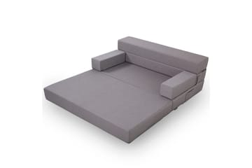 2-sits bäddsoffa Melisso Grå - Grafitgrå - Möbler - Soffa - Bäddsoffa - 2 sits bäddsoffa
