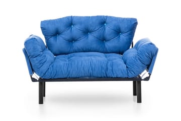 Mezonzo 2-sits Bäddsoffa - Blå - Möbler - Soffa - Bäddsoffa - 2 sits bäddsoffa