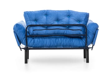 Mezonzo 2-sits Bäddsoffa - Blå - Möbler - Soffa - Bäddsoffa - 2 sits bäddsoffa