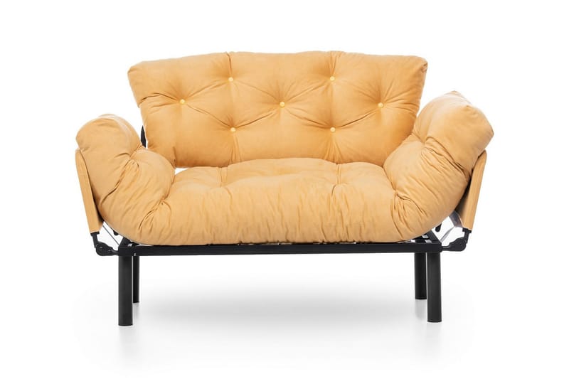 Mezonzo 2-sits Bäddsoffa - Gul - Möbler - Soffa - Bäddsoffa - 2 sits bäddsoffa