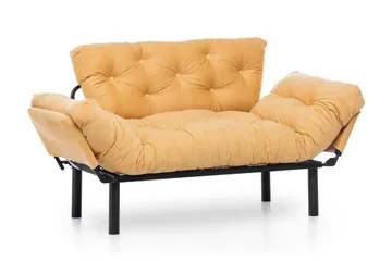 Mezonzo 2-sits Bäddsoffa - Gul - Möbler - Soffa - Bäddsoffa - 2 sits bäddsoffa