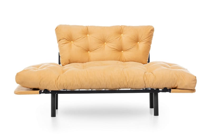 Mezonzo 2-sits Bäddsoffa - Gul - Möbler - Soffa - Bäddsoffa - 2 sits bäddsoffa
