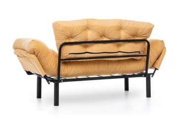 Mezonzo 2-sits Bäddsoffa - Gul - Möbler - Soffa - Bäddsoffa - 2 sits bäddsoffa