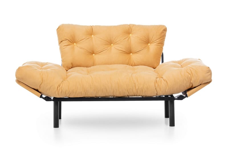 Mezonzo 2-sits Bäddsoffa - Gul - Möbler - Soffa - Bäddsoffa - 2 sits bäddsoffa