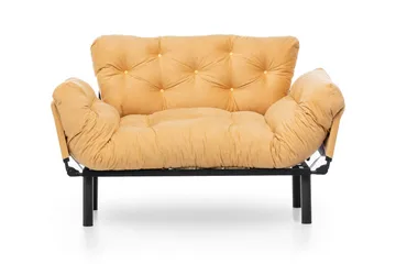 Mezonzo 2-sits Bäddsoffa - Gul - Möbler - Soffa - Bäddsoffa - 2 sits bäddsoffa