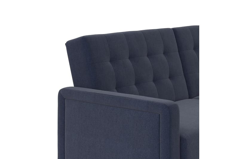 Porter 2-sits Bäddsoffa Linneblå - Dorel Home - Möbler - Soffa - Bäddsoffa - 2 sits bäddsoffa