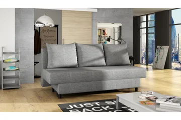 Rayez Bäddsoffa - Grå - Möbler - Soffa - Bäddsoffa - 2 sits bäddsoffa