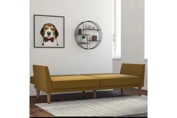 Regal 2-sits Bäddsoffa Gul - Novogratz - Möbler - Soffa - Bäddsoffa - 2 sits bäddsoffa