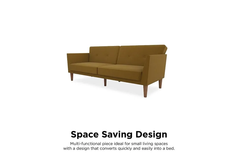 Regal 2-sits Bäddsoffa Gul - Novogratz - Möbler - Soffa - Bäddsoffa - 2 sits bäddsoffa