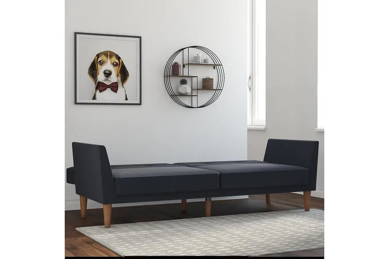 Regal 2-sits Bäddsoffa Marinblå - Novogratz - Möbler - Soffa - Bäddsoffa - 2 sits bäddsoffa