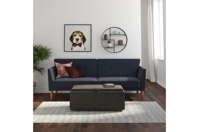 Regal 2-sits Bäddsoffa Marinblå - Novogratz - Möbler - Soffa - Bäddsoffa - 2 sits bäddsoffa