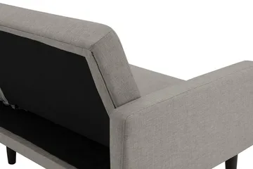 Room Essential 2-sits Bäddsoffa Ljuslinnegrå - Dorel Home - Möbler - Soffa - Bäddsoffa - 2 sits bäddsoffa