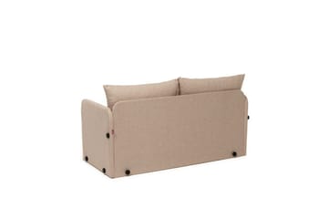 2-sits bäddsoffa Rubby (128 x 70 x 66 cm) Beige - Beige - Möbler - Soffa - Bäddsoffa - 2 sits bäddsoffa