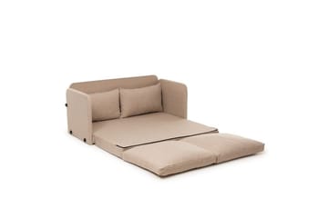 2-sits bäddsoffa Rubby (128 x 70 x 66 cm) Beige - Beige - Möbler - Soffa - Bäddsoffa - 2 sits bäddsoffa