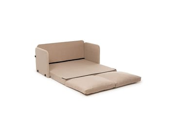 2-sits bäddsoffa Rubby (128 x 70 x 66 cm) Beige - Beige - Möbler - Soffa - Bäddsoffa - 2 sits bäddsoffa