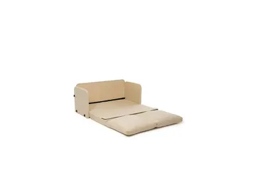 2-sits bäddsoffa Rubby (128 x 70 x 66 cm) Grädde - Grädde - Möbler - Soffa - Bäddsoffa - 2 sits bäddsoffa