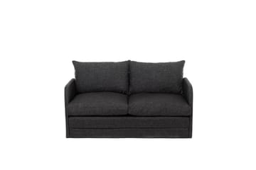 2-sits bäddsoffa Rubby (128 x 70 x 66 cm) Mörkgrå - Mörkgrå - Möbler - Soffa - Bäddsoffa - 2 sits bäddsoffa