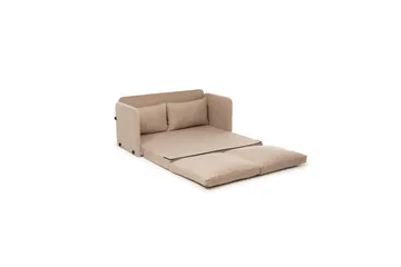 2-sits bäddsoffa Rubby (148 x 70 x 66 cm) Beige - Beige - Möbler - Soffa - Bäddsoffa - 2 sits bäddsoffa