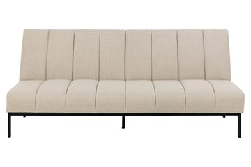 Sapita 2-sits Längsbäddad Bäddsoffa 120x200 cm i Tyg - Beige - Möbler - Soffa - Bäddsoffa - 2 sits bäddsoffa