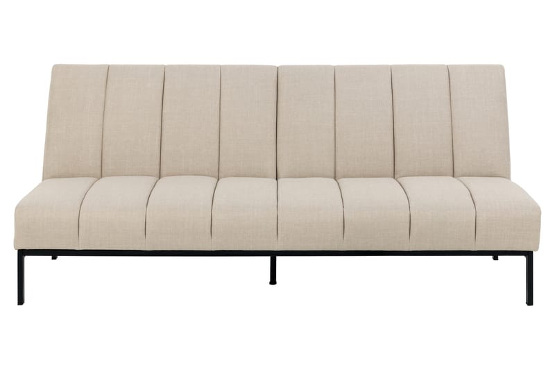 Sapita 2-sits Längsbäddad Bäddsoffa 120x200 cm i Tyg - Beige - Möbler - Soffa - Bäddsoffa - 2 sits bäddsoffa