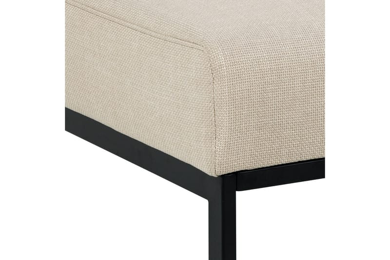 Sapita 2-sits Längsbäddad Bäddsoffa 120x200 cm i Tyg - Beige - Möbler - Soffa - Bäddsoffa - 2 sits bäddsoffa