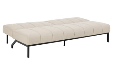 Sapita 2-sits Längsbäddad Bäddsoffa 120x200 cm i Tyg - Beige - Möbler - Soffa - Bäddsoffa - 2 sits bäddsoffa