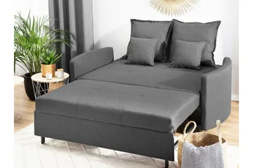 Shadricka Bäddsoffa - Grå - Möbler - Soffa - Bäddsoffa - 2 sits bäddsoffa