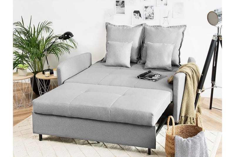 Shadricka Bäddsoffa - Grå - Möbler - Soffa - Bäddsoffa - 2 sits bäddsoffa
