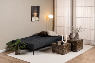 Stefan 2-sits Bäddsoffa - Grå - Möbler - Soffa - Bäddsoffa - 2 sits bäddsoffa