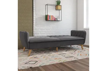 Tallulah 2-sits Bäddsoffa Grå - Novogratz - Möbler - Soffa - Bäddsoffa - 2 sits bäddsoffa