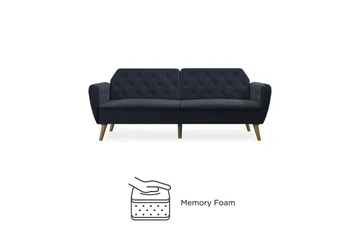 Tallulah 2-sits Bäddsoffa Marinblå - Novogratz - Möbler - Soffa - Bäddsoffa - 2 sits bäddsoffa