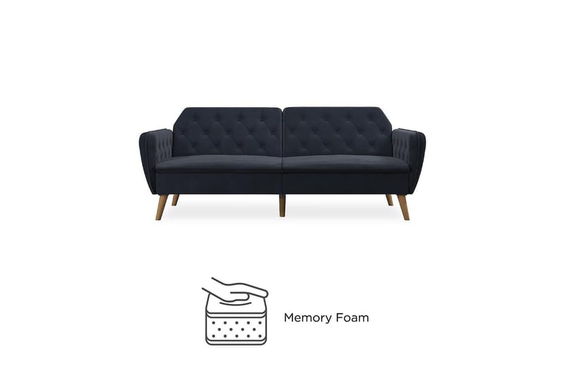 Tallulah 2-sits Bäddsoffa Marinblå - Novogratz - Möbler - Soffa - Bäddsoffa - 2 sits bäddsoffa