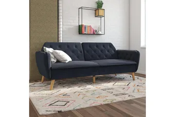 Tallulah 2-sits Bäddsoffa Marinblå - Novogratz - Möbler - Soffa - Bäddsoffa - 2 sits bäddsoffa