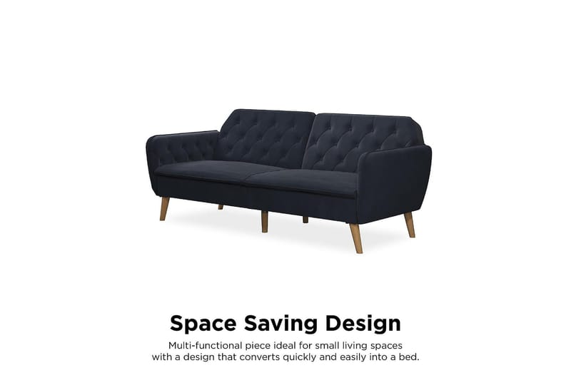 Tallulah 2-sits Bäddsoffa Marinblå - Novogratz - Möbler - Soffa - Bäddsoffa - 2 sits bäddsoffa