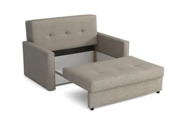 Viva Bäddsoffa 133x100x85 cm - Grå - Möbler - Soffa - Bäddsoffa - 2 sits bäddsoffa