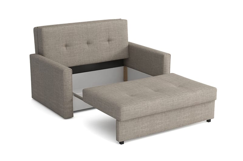 Viva Bäddsoffa 133x100x85 cm - Grå - Möbler - Soffa - Bäddsoffa - 2 sits bäddsoffa