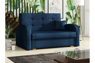 Viva Bäddsoffa 133x98x85 cm - Blå - Möbler - Soffa - Bäddsoffa - 2 sits bäddsoffa
