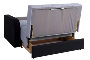 Walton Soffa - Brun/Grå - Möbler - Soffa - Bäddsoffa - 2 sits bäddsoffa