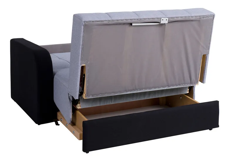 Walton Soffa - Brun/Grå - Möbler - Soffa - Bäddsoffa - 2 sits bäddsoffa