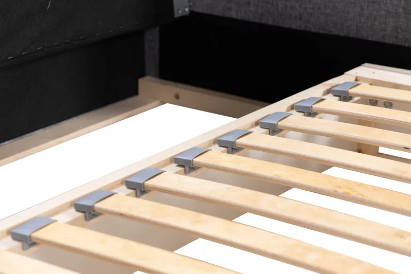 Willhelm Liten Bäddsoffa 2-sits 160 cm Bred - Grå / Ljusgrå - Möbler - Soffa - Bäddsoffa - 2 sits bäddsoffa