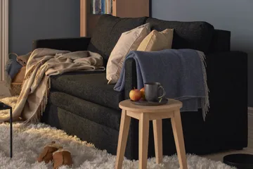 Willhelm Liten Bäddsoffa 2-sits Framåtbäddad - Mörkgrå - Möbler - Soffa - Bäddsoffa - 2 sits bäddsoffa