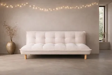 2-sits soffa Gertrud - Beige - Möbler - Soffa - Bäddsoffa - 2 sits bäddsoffa