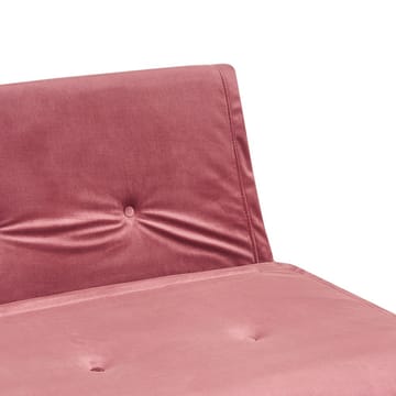 2-sits soffa Vestfold - Rosa, guld - Möbler - Soffa - Sammetssoffa