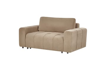 2-sitssoffa Innvik - Brun, 121x156 cm - Möbler - Soffa - Bäddsoffa - 2 sits bäddsoffa
