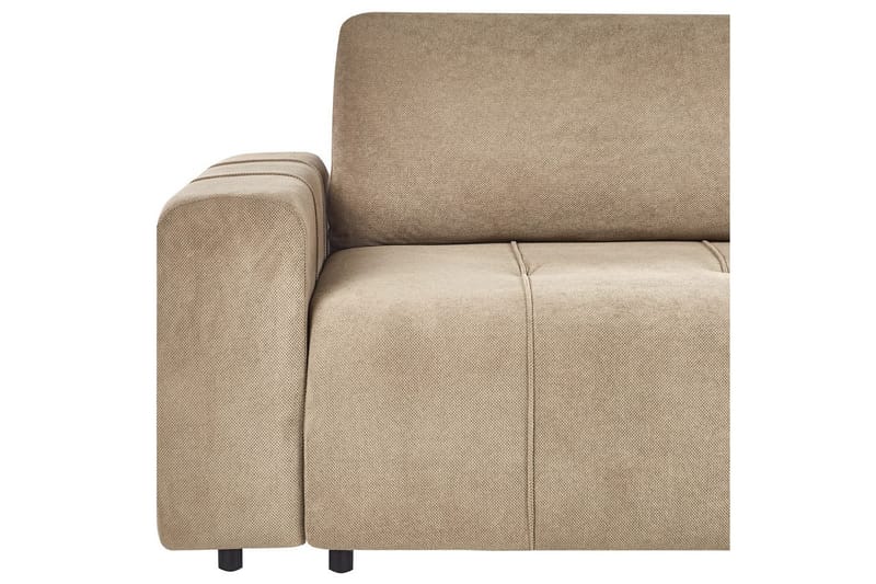 2-sitssoffa Innvik - Brun, 121x156 cm - Möbler - Soffa - Bäddsoffa - 2 sits bäddsoffa